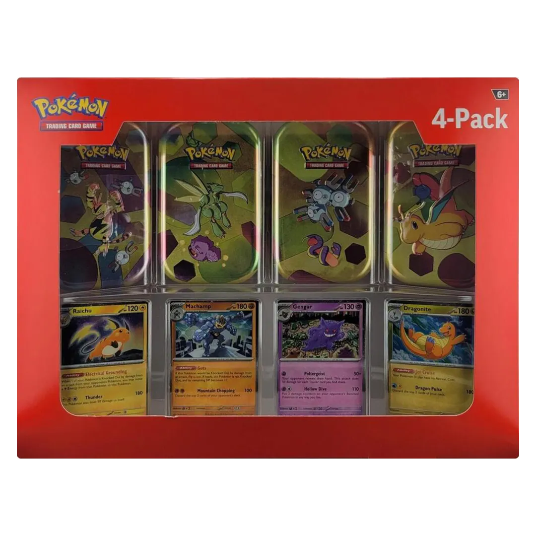 151 Mini Tin Bundle [Includes 4 Promo Cards]